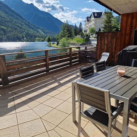 Superbe Appartement Champex-Lac Avec Piscine Et Sauna Luaran gambar