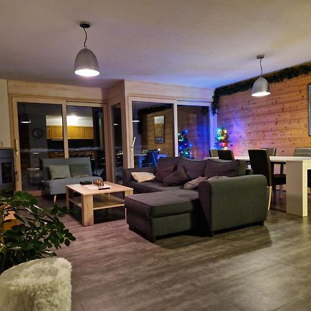 Superbe Appartement Champex-Lac Avec Piscine Et Sauna Luaran gambar