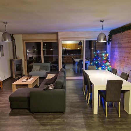 Superbe Appartement Champex-Lac Avec Piscine Et Sauna Luaran gambar