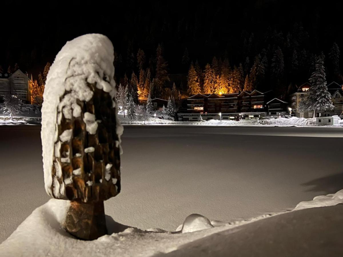 Superbe Appartement Champex-Lac Avec Piscine Et Sauna Luaran gambar