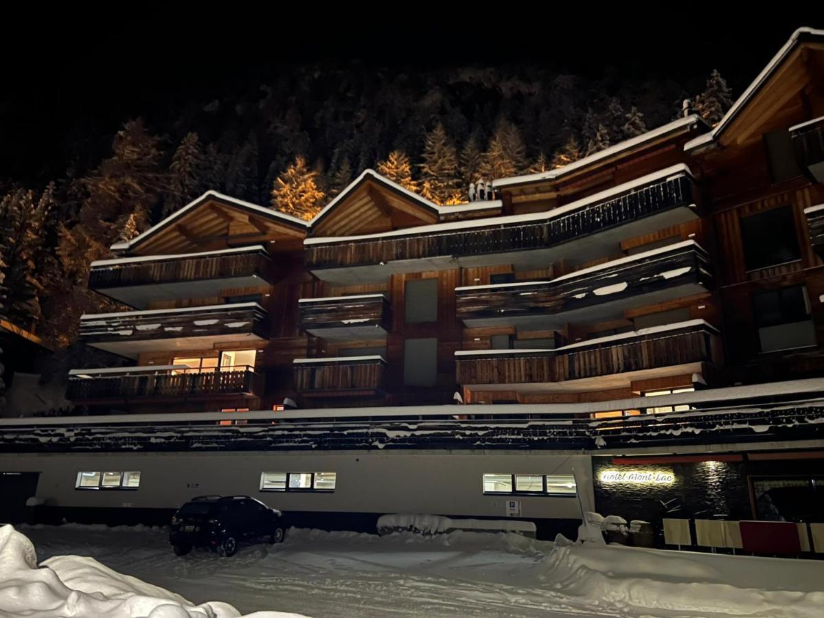 Superbe Appartement Champex-Lac Avec Piscine Et Sauna Luaran gambar