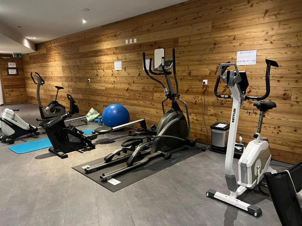 Superbe Appartement Champex-Lac Avec Piscine Et Sauna Luaran gambar